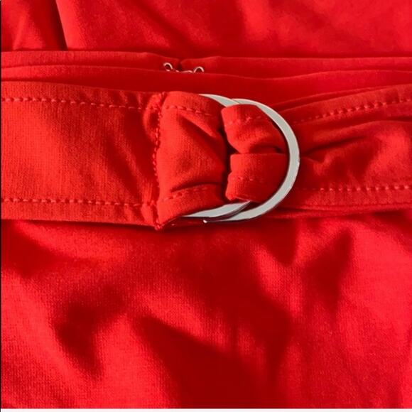 Ann Taylor Belted Handkerchief Skirt - Picture 4 of 7